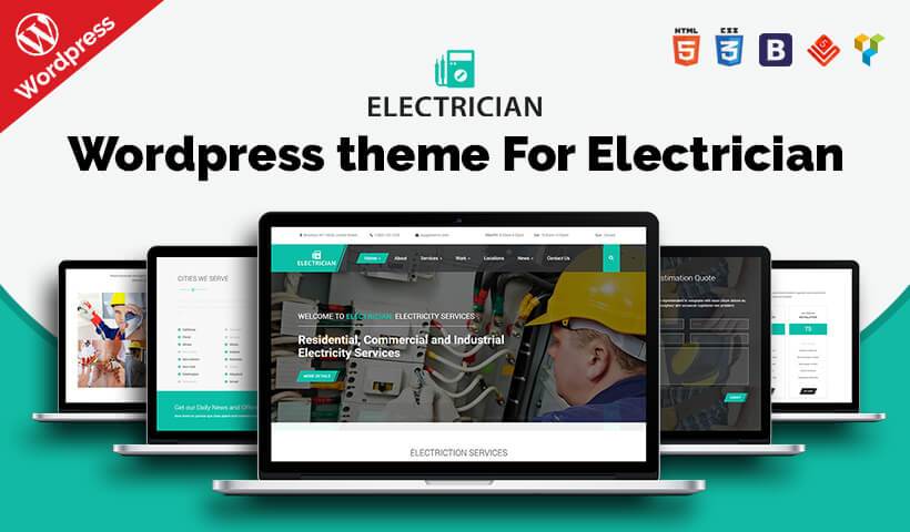 Electrician WP Theme